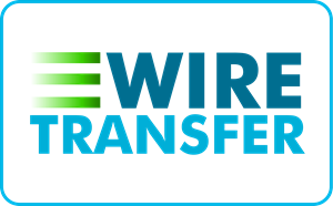 Deposit by Wire transfer